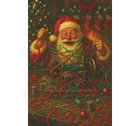 Santa's Sewing Chaos Notebook - Funny Christmas Journal Gift for Quilters and Sewists: When Santa’s stitching goes off the rails, it’s time to grab this festive notebook and embrace the merry mayhem!