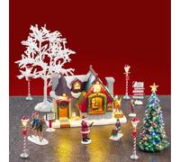 Santa's Snack Shack Set con fuente de alimentación 4,5 V Cód. 56674