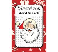 Santa's Word Search: 60 Themed Puzzles, 6x9 Convenient Travel size, Great for Adults, Seniors, Teens with Easy to Read Text