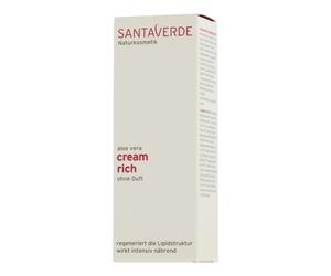 Santaverde Face Care Cream Rich Sin perfume 30 ml