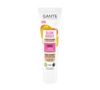 SANTE Naturkosmetik Crema BB tonificada Glow Boost - 30 ml - Cuidado facial con efecto resplandor - tez fresca radiante - para todo tipo de piel - vegana y dermatológicamente probada