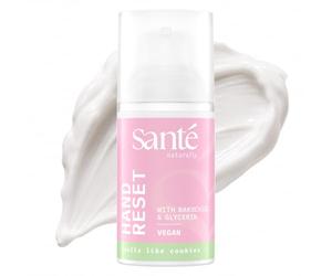 Santé naturally. Hand Reset - Crema de manos con baquuchiol, 10% glicerina y manteca de karité, hidrata y actúa suavemente contra las primeras arrugas - con aroma a galletas - vegano