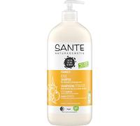 SANTE Naturkosmetik Champú reparador para cabello dañado y dañado, fórmula vegana con aceite de oliva orgánico y proteína de guisante, champú reparador, 1 x 950 ml