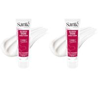 SANTE Naturkosmetik Glossy Shine Conditioner - Acondicionador vegano de extracto de hoja de abedul orgánico para cabello brillante y flexible, fórmula de cuidado suave con delicado aroma a coco, 150