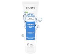 SANTE Naturkosmetik Mascarilla de hidratación intensa para el cabello hialurónico + complejo de proteínas de 3 capas, mascarilla hidratante vegana para cabello seco, mascarilla nutritiva con aloe vera