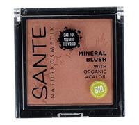 Sante Naturkosmetik Paleta Coral Bronze Resplandor Blush Face Makeup Medio Coverage Sin Gluten Microplásticos 5 Gramos