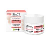 SANTE Naturkosmetik Skin Protection 24h Crema hidratante con probióticos, aceite Inca Inchi orgánico y manteca de karité orgánica, crema de día nutritiva, crema vegana para una piel suave y suave, 50