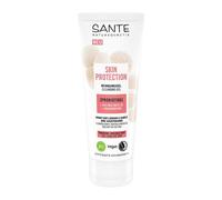 SANTE Naturkosmetik Skin Protection Gel limpiador con probióticos, aceite orgánico Inca Inchi y aceite de semilla de uva, limpieza clarificante, cuidado facial vegano para poros refinados y una piel