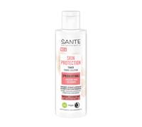 SANTE Naturkosmetik Skin Protection Tóner con probióticos, aloe vera orgánico y almendra orgánica, tónico facial nutritivo, cuidado facial vegano para una piel fresca y radiante, 125 ml
