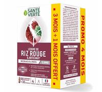 Santé Verte Levadura Roja de Arroz Pack de 2 x 60 comprimidos