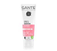 SANTE Naturkosmetik Crema de manos Express con arcilla, humedad expresa sin película grasa, con aceite de almendras, vegana, 75 ml