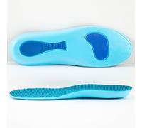 Santellia Vital+ -Tu Aliado Para Días Activos Y Sin Dolor, Plantillas Ortopédicas De Confort Con Soporte De Arco Y Alivio De Presión Para Pie Plano, Fascitis Y Dolor Plantar. Unisex (Azul,45-46)
