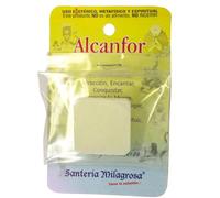 Santería Milagrosa - Alcanfor Ritual de Primera Calidad en Pastilla 2,8 x 2,8 cm | Limpieza Energética, Protección Espiritual y Purificación de Espacios