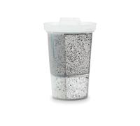 Santevia Filtro de agua alcalino MINA, repuesto único, reduce el flúor, el cloro y el plomo, añade minerales saludables, compatible con jarras Santevia y sistema de agua de vidrio, cartucho de filtro