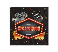 Santex 20 servilletas de Papel Hollywood 33 x 33 cm