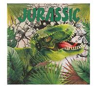 SANTEX 7287-99 - Bolsita de 20 servilletas de dinosaurio T-Rex de papel