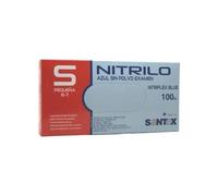 Santex Guantes Nitrilo Azul Sin Polvo Talla S 100 uds