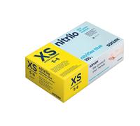 Santex nitriflex blue pack de 100 guantes de nitrilo para examen talla