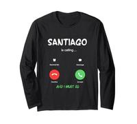 Santiago está Llamando y Debo IR a Chile de Viaje Manga Larga