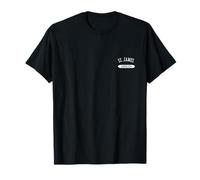 Santiago Pequeño Estilo Clásico Saint James Jamaica Camiseta