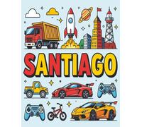 Santiago Personalized Notebook: Contains select sheets w/inspirational quotes and is perfect for journaling, note taking, or just having fun and ... sized (8.5x11) perfect for notes or big jobs.