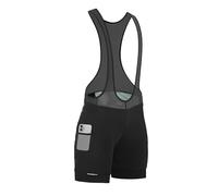 Santic Culotte Ciclismo Hombre Culote MTB Pantalones Cortos Acolchado Negro L