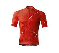 Santic Maillot Ciclismo Homme Corta Maillot Bicicleta Homme MTB Élastique Avec Poche Rot EU M