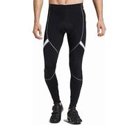Santic - Pantalón de Ciclismo para Hombre, Invierno, para Hombre, Largo con cojín y pantalón de Bicicleta, diseño de Barry