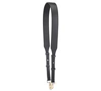 Santimon Asa Recambio Correa Bandolera Adjustable Cuero Imitación Mujer Hombro Cincha Cadena con Hebilla Metalica para Bolso Cartera Monedero (Negro)