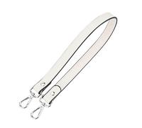 Santimon Correa Bandolera Asa Recambio Cuero Imitación Mujer Hombro Cincha Cadena con Hebilla Metalica para Bolso Cartera Monedero (Blanco)