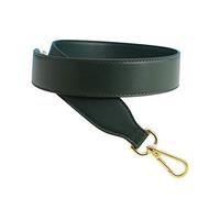 Santimon Correa Bandolera Asa Recambio Cuero Imitación Mujer Hombro Cincha Cadena con Hebilla para Bolsa Cartera Monedero (Verde Oscuro)