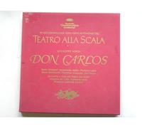 Santini, Gabriele - Santini, Gabriele Verdi Don Carlos 4LP Deutsch Grammophon 138760-3 EX/EX 1960s 4 LPs boxed with booklet, German pressing, there is handwritten number at top left corner on front of box