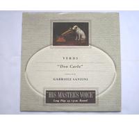 Santini, Gabriele Verdi Don Carlo 2LP HMV ALP1291-2 EX/EX 1950s records 3 & 4 of a 4-record set