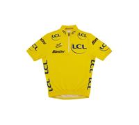 Santini Maillot Marca Modelo Kid's Overall Leader Jersey - Tour de France Official