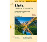 Santis (2020): Toggenburg - Churfirsten - Alpstein: 3301/T
