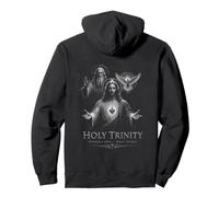 Santísima Trinidad Padre Hijo Espíritu Santo Sagrado Corazón Cristiano Sudadera con Capucha