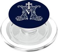 Santísimo Madre María Mariano Símbolo Nuestra Señora Católica PopSockets PopGrip para MagSafe