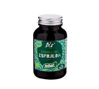 SANTIVERI - Alga Espirulina BIO, Complemento Alimenticio a Base de Algas, Certificación BIO, Fuente de Vitaminas y Minerales, Contribuye a Mantener la Vitalidad y las Defensas - 100 Comprimidos