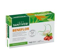 Santiveri Complemento Beneflor – Prebióticos y probióticos – 40 cápsulas vegetales
