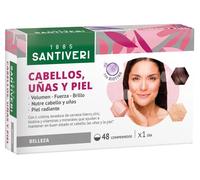 Santiveri - Cabello, uñas, piel, + Biotina - 48 Comprimidos