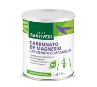 SANTIVERI - Carbonato de Magnesio en Polvo, Complemento Alimenticio a Base de Magnesio, Contribuye al Bienestar Intestinal - Bote de 110 g