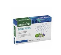 SANTIVERI - Dextress, Complemento Alimenticio a Base de Extracto de Rhodiola, Pasiflora, Melisa, Lavanda, Magnesio y Vitaminas del Grupo B, Ayuda con el Bienestar Emocional - 30 Comprimidos