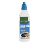 SANTIVERI - Edulcorante Liquido Grande, Transparente 100% Natural, Para todas las Dietas | 0% calorías, Sabe a azúcar - 90 ml