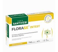 SANTIVERI - Florase Intest, Complemento Alimenticio a Base de Hinojo, Prebióticos y Probióticos que Contribuyen al Normal Funcionamiento del Sistema Digestivo - 40 Cápsulas