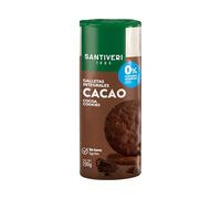 SANTIVERI - Galletas Integrales Cacao, con Fibra y 0% Azúcares Añadidos, Sin Aceite de Palma, Vegano - 200 g