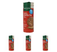 Santiveri - Galletas Integrales de espelta 0% azúcares - 175g (Paquete de 4)