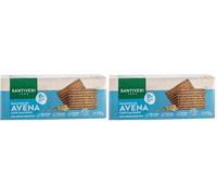 Santiveri Galletas Salvado Avena 520G - 200 g (Paquete de 2)