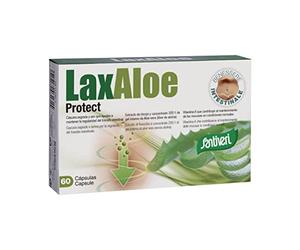 SANTIVERI - LaxAloe Protect / 60 cápsulas cáscara sagrada y sen, que ayudan a mantener la regularidad intestinal