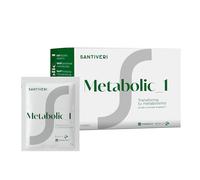 SANTIVERI - Metabolic-1 - Ayuda a controlar el apetito, Transforma tu metabolismo, Control de peso - Metabolaid®, Café verde, Cromo, Zinc, Azafrán - Fórmula con Estudios Clínicos - 21 sobres