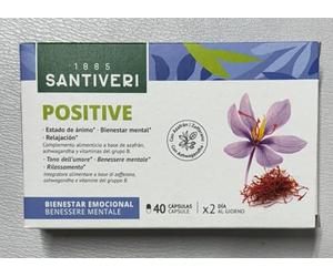Santiveri - Positive 40 cápsulas - Estados emocionales positivos